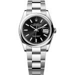 Rolex Datejust 36 126200 (2025) - Zwart wijzerplaat 36mm Staal (1/1)