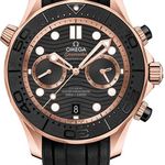 Omega Seamaster Diver 300 M 210.62.44.51.01.001 (2026) - Zwart wijzerplaat 44mm Roségoud (1/1)