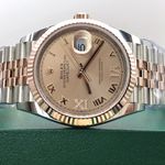 Rolex Datejust 36 126231 (Onbekend (willekeurig serienummer)) - Goud wijzerplaat 36mm Staal (6/8)