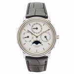 Audemars Piguet Quantieme Perpetual Calendar 25657BC (Unknown (random serial)) - White dial 36 mm White Gold case (1/6)