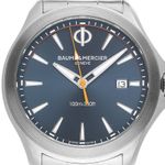 Baume & Mercier Clifton M0A10413 (2023) - Blauw wijzerplaat 42mm Staal (1/7)