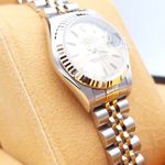 Rolex Lady-Datejust 69173 (1998) - Champagne dial 26 mm Gold/Steel case (4/8)