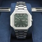 Patek Philippe Cubitus 5821/1A-001 (2024) - Green dial 45 mm Steel case (5/6)