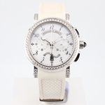 Breguet Marine 8828BB/5D/586/DD00 (Unknown (random serial)) - White dial 34 mm White Gold case (2/2)