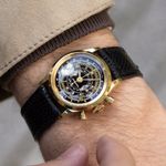 Anonymous Vintage Unknown (1940) - Black dial 29 mm Yellow Gold case (3/8)