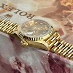 Rolex Lady-Datejust 69178G (1993) - Gold dial 26 mm Yellow Gold case (8/8)