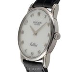 Rolex Cellini 5116 (2001) - Wit wijzerplaat 32mm Witgoud (5/8)