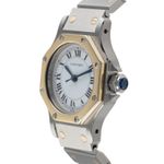 Cartier Santos 0907 (1990) - 25mm Goud/Staal (6/8)