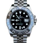 Rolex GMT-Master II 126710GRNR (2024) - Zwart wijzerplaat 40mm Staal (1/1)