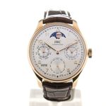 IWC Portuguese Perpetual Calendar IW503302 (2024) - Zilver wijzerplaat 44mm Roségoud (1/1)