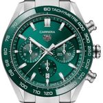 TAG Heuer Carrera CBN2A1N.BA0643 (2026) - Green dial 44 mm Steel case (1/1)