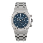 Audemars Piguet Royal Oak Chronograph 26320ST.OO.1220ST.03 (2015) - Blue dial 41 mm Steel case (1/5)