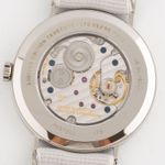 NOMOS Tangente 179.S21 (2024) - Roze wijzerplaat 38mm Staal (4/5)