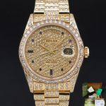 Rolex Day-Date 36 18238 (1991) - 36mm Geelgoud (1/8)