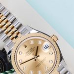 Rolex Datejust 31 278273 (2025) - Champagne wijzerplaat 31mm Goud/Staal (3/8)