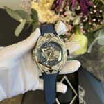 Hublot Big Bang Sang Bleu 418.NX.5107.RX.1604.MXM20 (2023) - Blauw wijzerplaat 45mm Titanium (6/8)