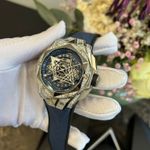 Hublot Big Bang Sang Bleu 418.NX.5107.RX.1604.MXM20 (2023) - Blauw wijzerplaat 45mm Titanium (4/8)