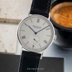 NOMOS Ludwig 38 235 (Onbekend (willekeurig serienummer)) - Wit wijzerplaat 38mm Staal (1/8)