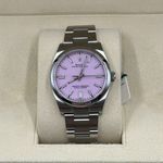 Rolex Oyster Perpetual 36 126000 (2024) - Roze wijzerplaat 36mm Staal (6/8)