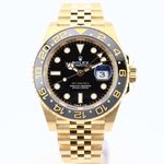 Rolex GMT-Master II 126718GRNR (2023) - Zwart wijzerplaat 40mm Geelgoud (1/2)