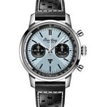 Breitling Top Time AB01764A1C1X1 (2025) - Blauw wijzerplaat 41mm Staal (1/1)