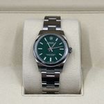 Rolex Oyster Perpetual 31 277200 (2022) - Green dial 31 mm Steel case (4/8)