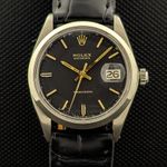 Rolex Oyster Precision 6694 (1972) - Black dial 34 mm Steel case (1/8)