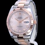 Rolex Datejust 41 126331 (2020) - Roze wijzerplaat 41mm Staal (2/8)