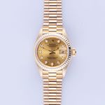 Rolex Lady-Datejust 69178 (1989) - 26 mm Yellow Gold case (3/8)