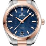 Omega Seamaster Aqua Terra 220.20.34.20.03.001 (2026) - Blauw wijzerplaat 34mm Staal (1/1)