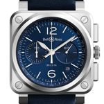 Bell & Ross BR 03-94 Chronographe BR0394-BLU-ST/SCA - (1/1)