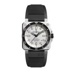 Bell & Ross BR 03-92 Steel BR0392-D-WH-ST/SRB - (3/3)