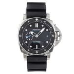 Panerai Luminor Submersible PAM02683 (2023) - Zwart wijzerplaat 42mm Staal (1/1)