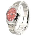 Rolex Oyster Perpetual 36 126000 (2021) - Red dial 36 mm Steel case (3/8)