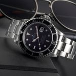 Rolex Submariner Date 16610T (2009) - Zwart wijzerplaat 40mm Staal (2/8)