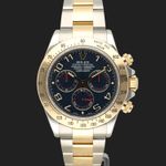 Rolex Daytona 116523 (2013) - Blauw wijzerplaat 40mm Goud/Staal (2/8)