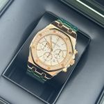 Audemars Piguet Royal Oak Chronograph 26715OR.ZZ.1356OR.01 (2024) - Silver dial 38 mm Rose Gold case (8/8)