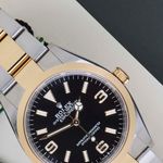 Rolex Explorer 124273 (2022) - Black dial 36 mm Gold/Steel case (3/8)