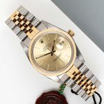 Rolex Datejust 36 16013 (1986) - Champagne dial 36 mm Gold/Steel case (1/8)