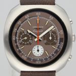 Longines Conquest 8596-1 (1972) - Brown dial 42 mm Steel case (1/8)