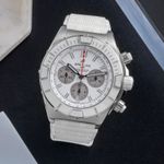 Breitling Chronomat AB0136A71A1S1 (Onbekend (willekeurig serienummer)) - Wit wijzerplaat 44mm Staal (1/8)