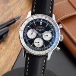 Breitling Navitimer 1 B01 Chronograph AB0138211B1P1 (Unknown (random serial)) - Black dial 43 mm Steel case (3/8)