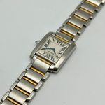 Cartier Tank Française 2384 (Onbekend (willekeurig serienummer)) - Wit wijzerplaat 25mm Staal (7/10)