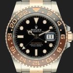 Rolex GMT-Master II 126711CHNR (2020) - Black dial 40 mm Gold/Steel case (2/8)