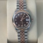 Rolex Datejust 31 278241 (2025) - Brown dial 31 mm Gold/Steel case (2/4)