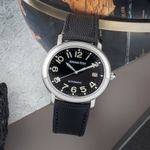 Audemars Piguet Millenary 15016ST.CO.D080VS.01 (2005) - Zwart wijzerplaat 35mm Staal (1/8)