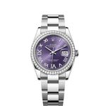 Rolex Datejust 36 126284RBR (2025) - Purple dial 36 mm Steel case (1/1)