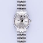 Rolex Datejust 36 16014 (1985) - Zilver wijzerplaat 36mm Staal (3/8)