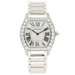 Cartier Tortue WA5072W9 (2006) - Silver dial White Gold case (1/4)