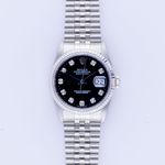 Rolex Datejust 36 16234 (1991) - Zwart wijzerplaat 36mm Staal (3/8)